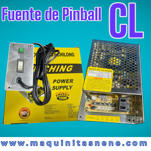 Fuente para Pinball CL